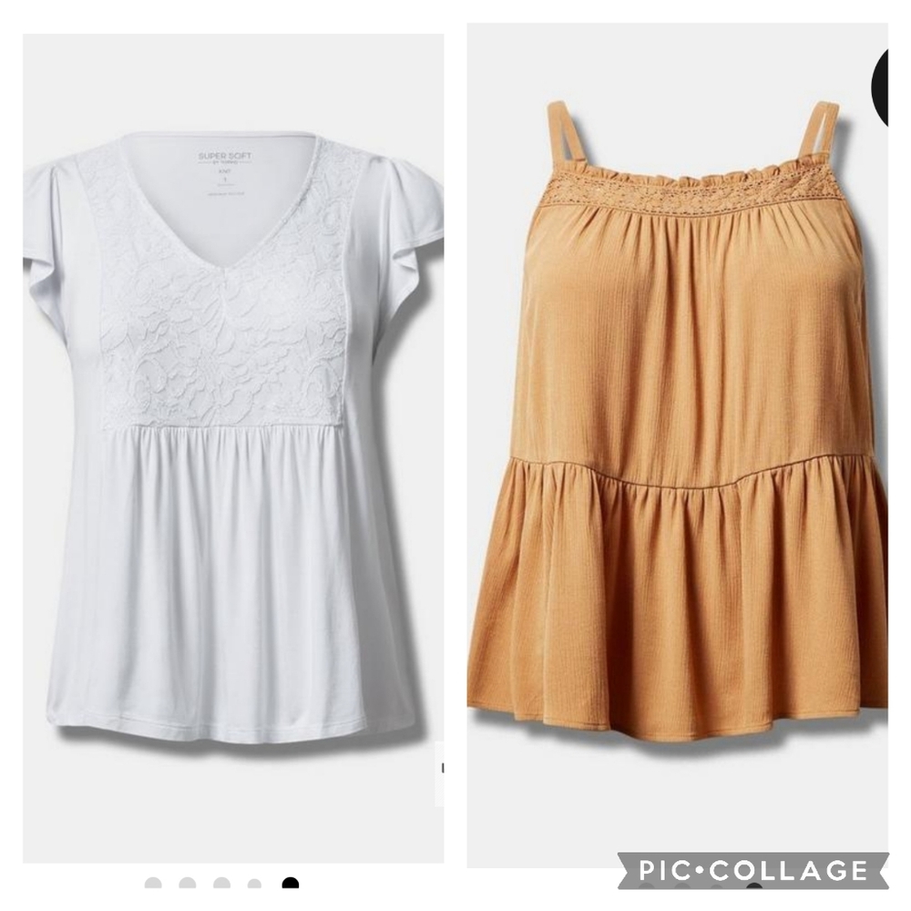 Torrid tops bundle size 0